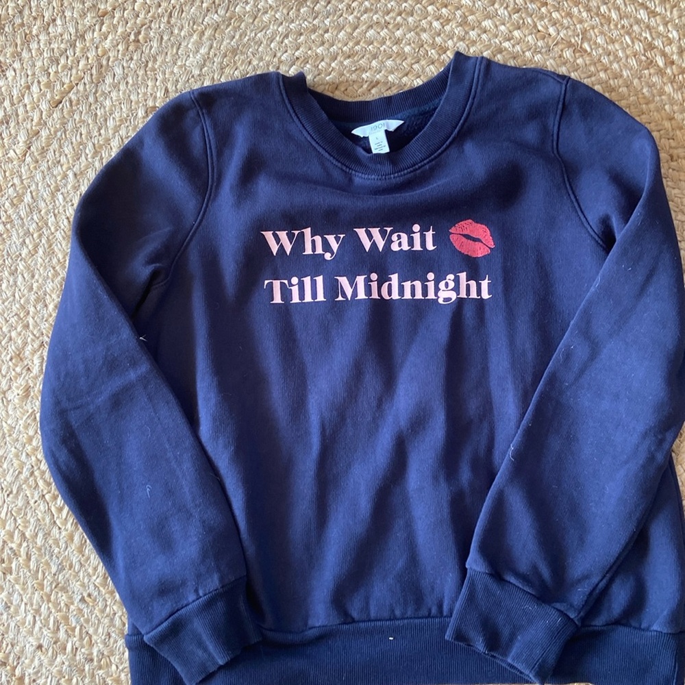 Navy Crew Neck Sweatshirt